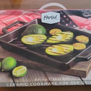 Parini Ceramic Cookware for the Grill- NEW